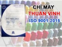 Chỉ may Thuận Vinh đạt chứng nhận ISO 9001:2015